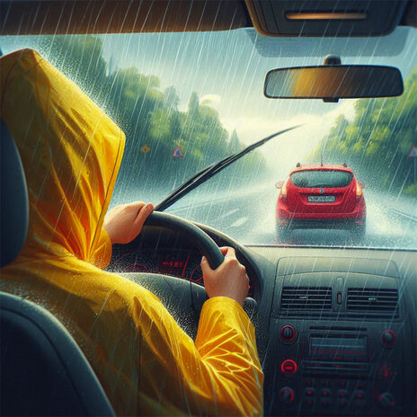 Rain Noise in my Car 23 ft. Celeridad, Ella Umbrella, Eliza Tench & Light Camera Rain | Boomplay Music