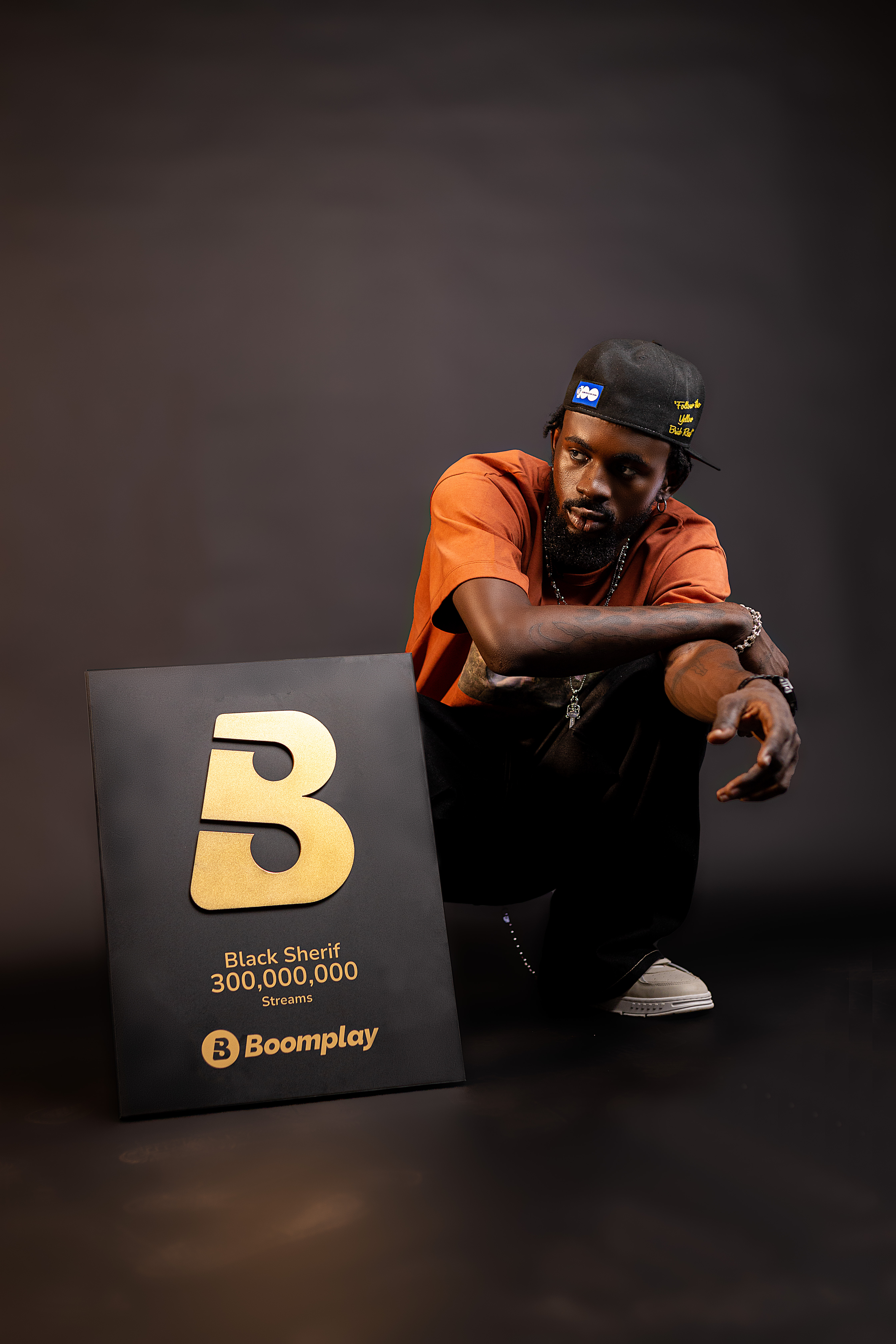 Black Sherif Receives Boomplay Plaque for 300M+ Streams Milestone