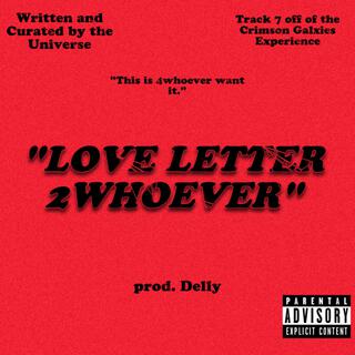 LOVE LETTER 2WHOEVER