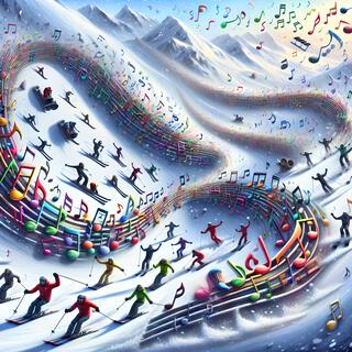 Skiing Song, I Love Skiing Game, We Love Sports, Skiing Game Song