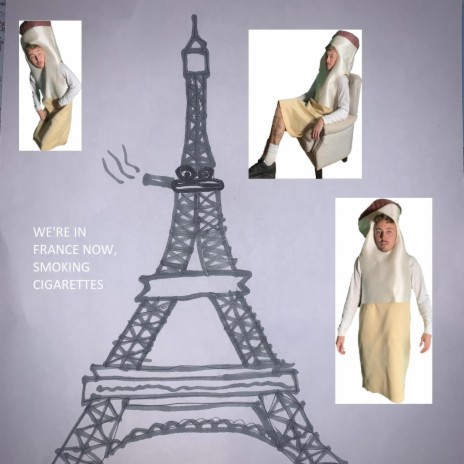 WE'RE IN FRANCE NOW, SMOKING CIGARETTES