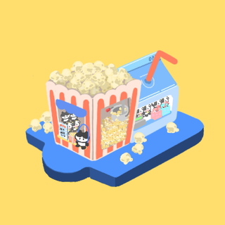 Butter Popcorn Bucket