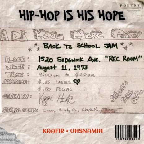 Hip-Hop is His Hope ft. UHSNAMIH | Boomplay Music