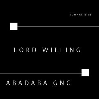 Lord Willing