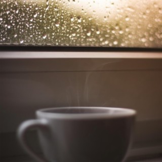 nice coffee and rain.