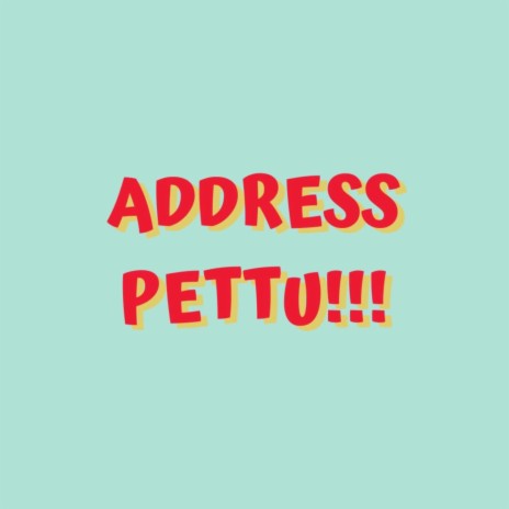 Address Pettu ft. P V Sai Somayajulu
