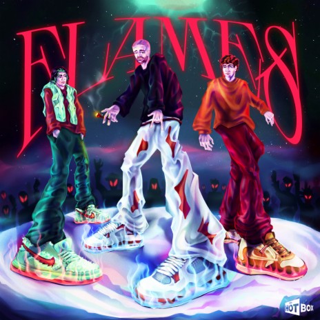 flames ft. Kassi & Ilyx | Boomplay Music