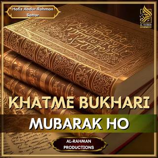 Khatme Bukhari Mubarak Ho