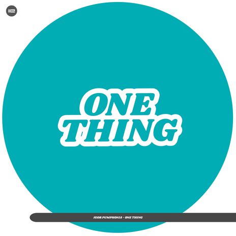 One Thing | Boomplay Music