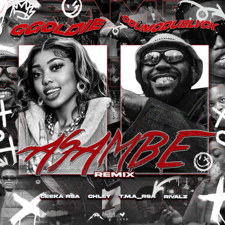 Asambe (Remix) ft. ODUMODUBLVCK, Ggoldie, RIVALZ, Ceeka RSA & T.M.A_Rsa | Boomplay Music