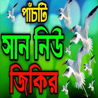 পাঁচটি শান মিউ জিকির ll কলিজা ঠান্ডা করা জিকির ll প্রাণ জুড়ানো জিকির