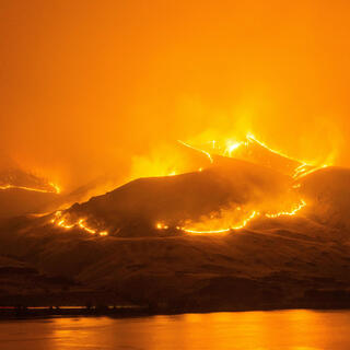 Fire On Lake Erie