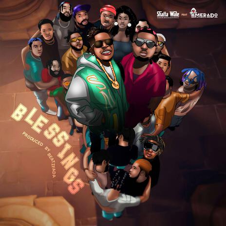 Blessings ft. Amerado | Boomplay Music