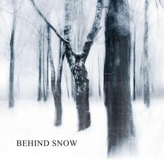 behind snow