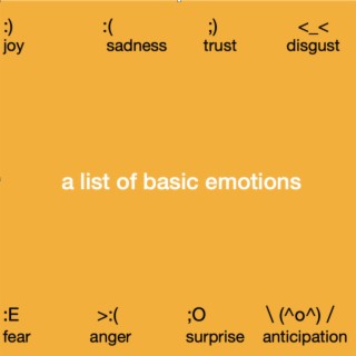 A List of Basic Emotions