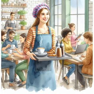 Cafe Waitress