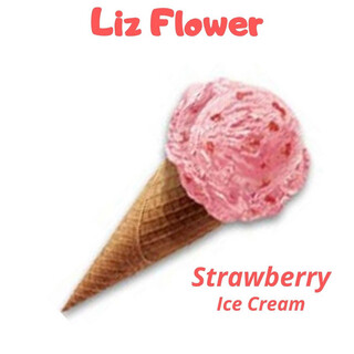 Strawberry ice cream