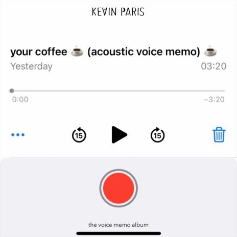 Your Coffee (Live Acoustic Voice Memo) | Boomplay Music