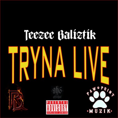 Tryna Live ft. Baliztik | Boomplay Music