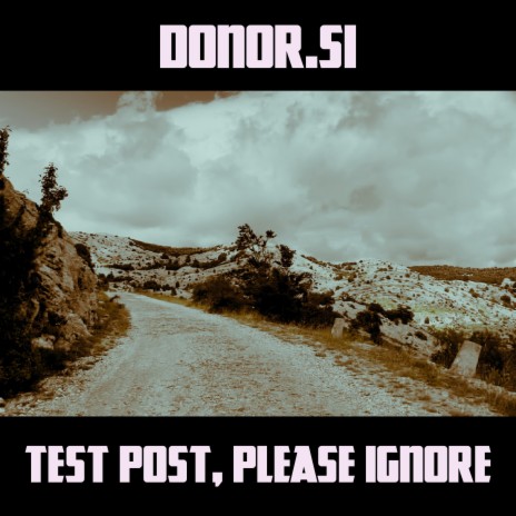 Test post, please ignore
