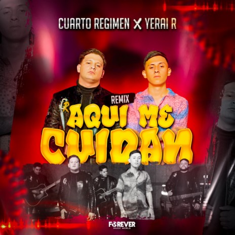 Aquí Me Cuidan (Remix) ft. Yerai R | Boomplay Music