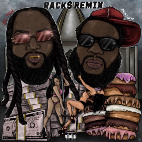 RACK$ (remix) ft. Bfb Da Packman | Boomplay Music