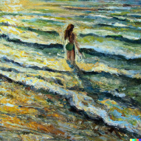 Chica de las olas
