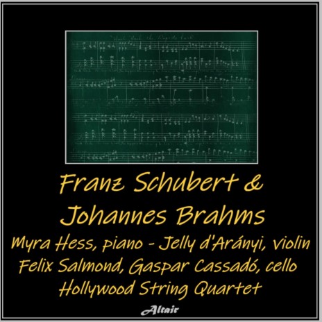 Piano Trio NO. 1 in B-Flat Major, D.898: III. Scherzo. Allegro — Trio ft. Jelly d'Arányi & Felix Salmond