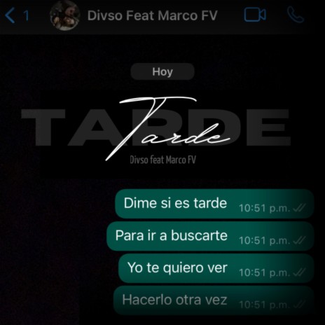 Tarde ft. Marco FV | Boomplay Music