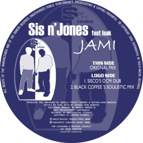 Jami (BlackCoffee's Soulistic mix) ft. Isak | Boomplay Music