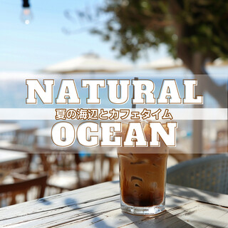 夏の海辺とカフェタイム