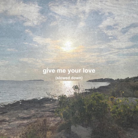 Give Me Your Love (Slowed Down) | Boomplay Music