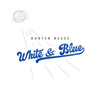 White & Blue