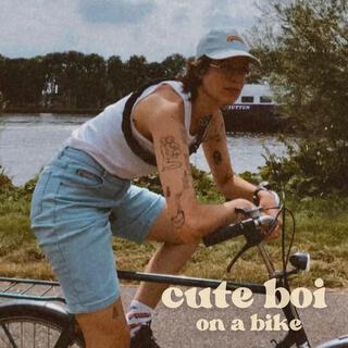 Cute Boi On A Bike