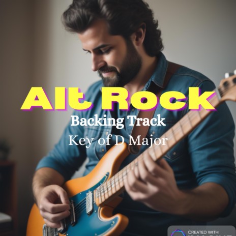 Alt Rock Backing Tack D Major