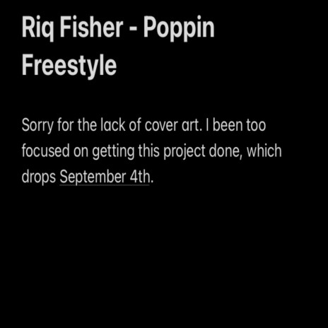 Poppin' (Freestyle)