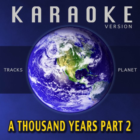 A Thousand Years Part 2 (Karaoke Version) | Boomplay Music