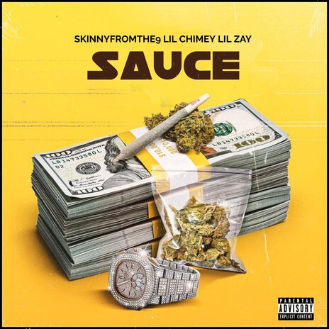 Sauce ft. SkinnyFromThe9 & Lil Zay | Boomplay Music