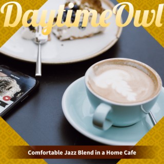 Comfortable Jazz Blend in a Home Cafe