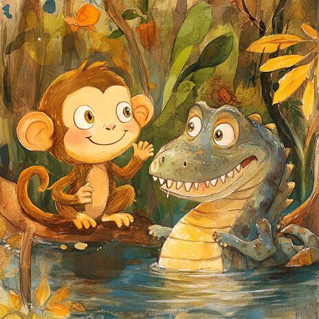 The Monkey and the Crocodile | Boomplay Music