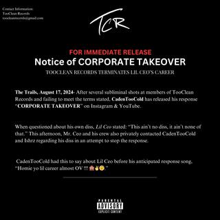 CORPORATE TAKEOVER