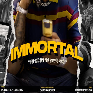 Immortal-Tribute to Sidhu Mossewala