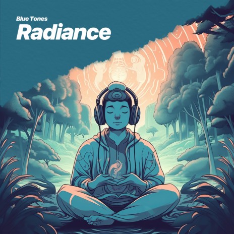 Radiance Through Blue Hues ft. Chillout Lounge Relax & Lofi Playlist | Boomplay Music