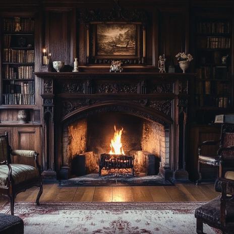 Fireplace Sounds from a English Manor House ft. Fire Sounds For Sleep & Fireplace Sounds | Boomplay Music