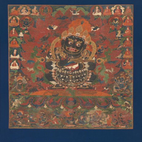 Mahakala has four arms