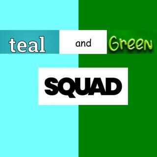 Teal and green squad