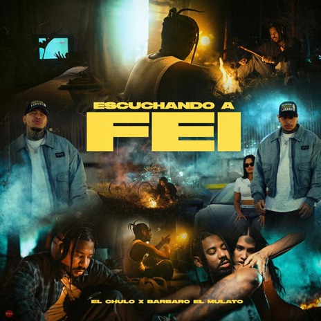 Escuchando a Fei ft. Barbaro El Mulato | Boomplay Music