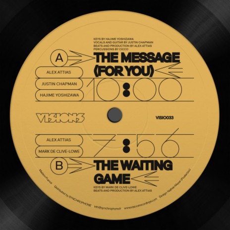 The Waitng Game (Original Mix) ft. Marc De Clive Lowe | Boomplay Music
