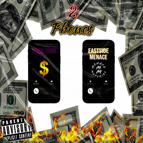 2 Phones ft. Yung Tory | Boomplay Music