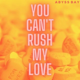 You Can't Rush My Love